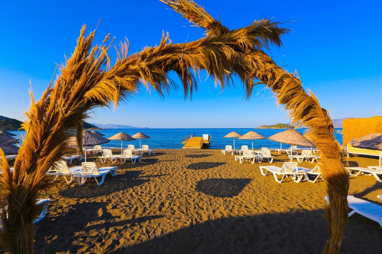 Acroter Hotel Spa - Alcohol Extra All Inclusive Datça Exteriör bild