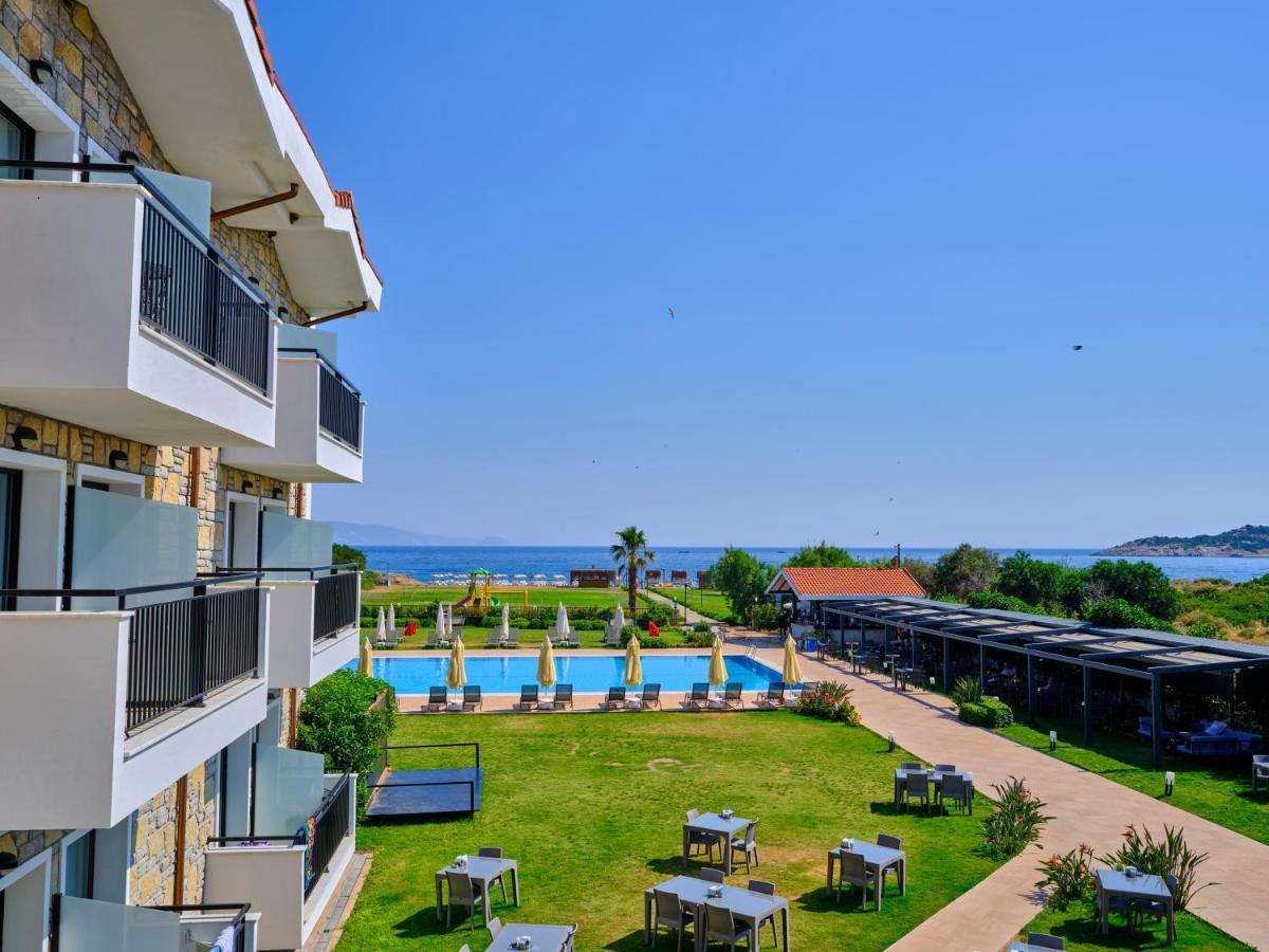Acroter Hotel Spa - Alcohol Extra All Inclusive Datça Exteriör bild