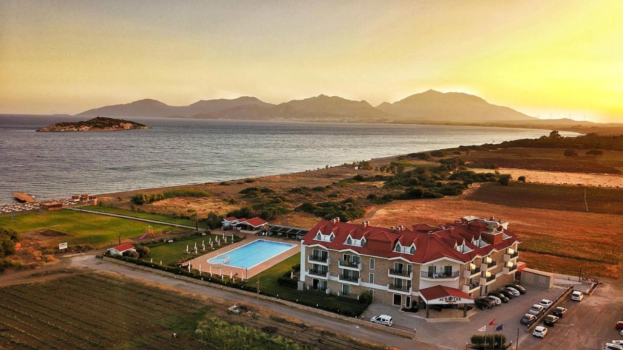 Acroter Hotel Spa - Alcohol Extra All Inclusive Datça Exteriör bild
