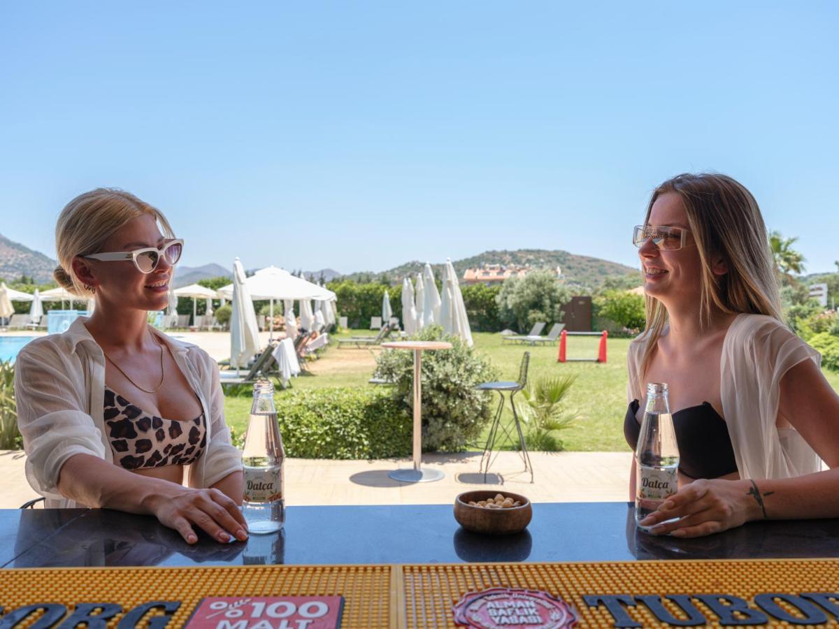 Acroter Hotel Spa - Alcohol Extra All Inclusive Datça Exteriör bild