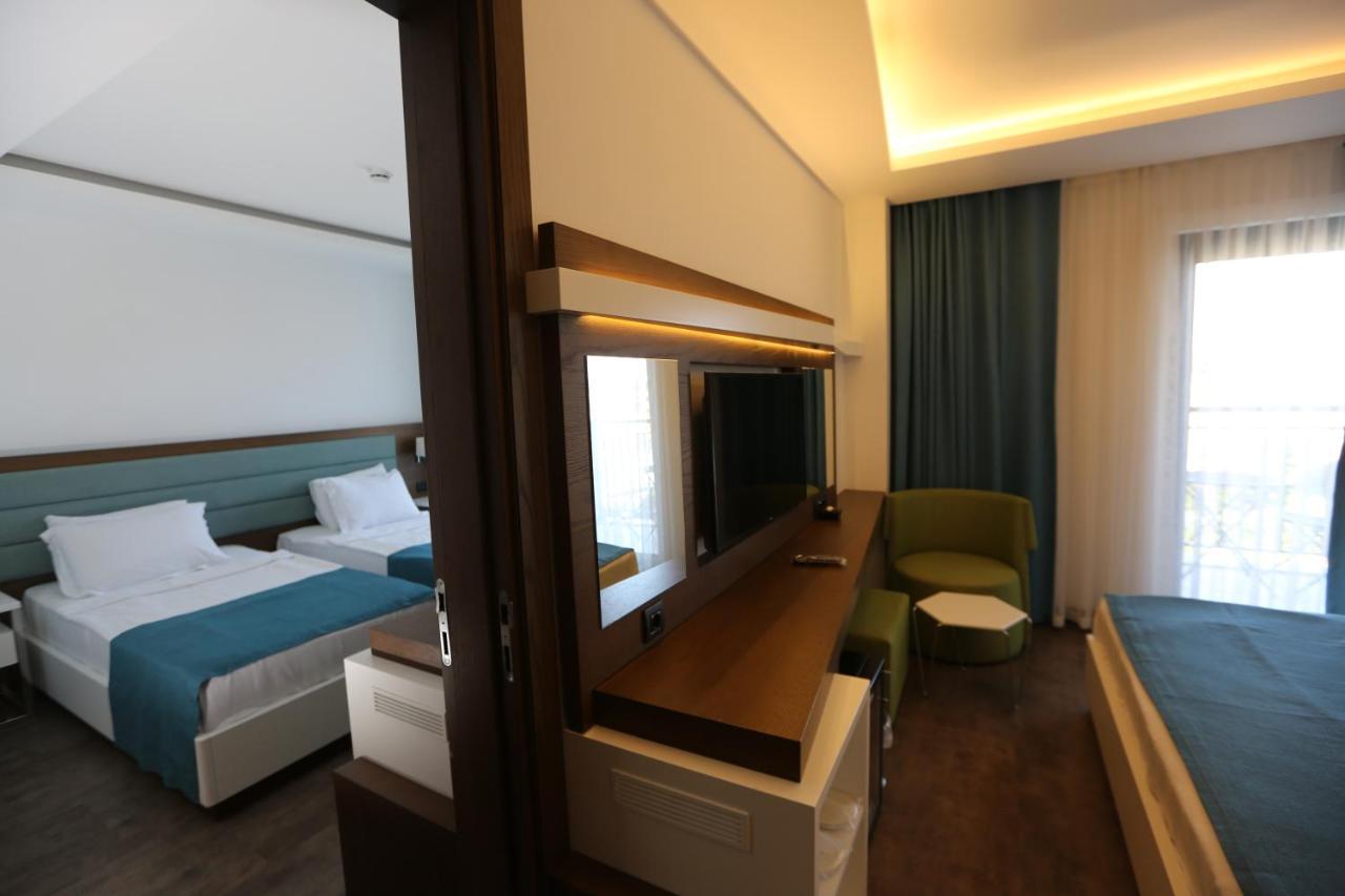 Acroter Hotel Spa - Alcohol Extra All Inclusive Datça Exteriör bild