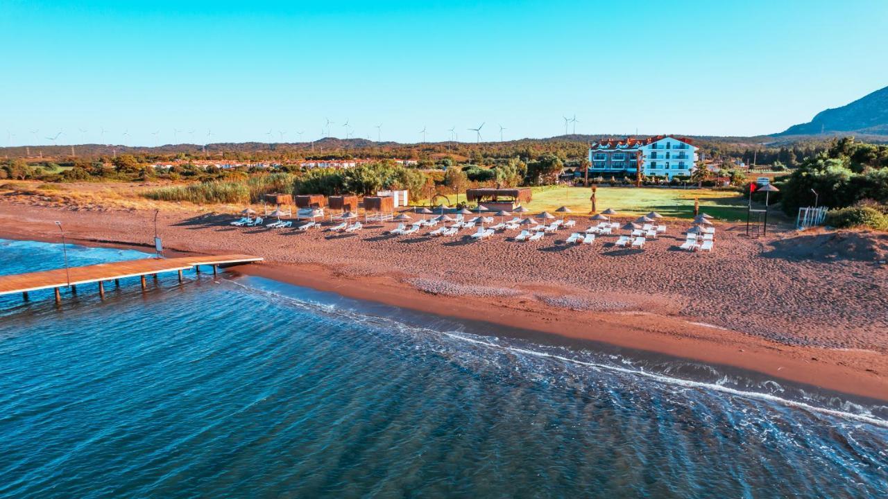 Acroter Hotel Spa - Alcohol Extra All Inclusive Datça Exteriör bild