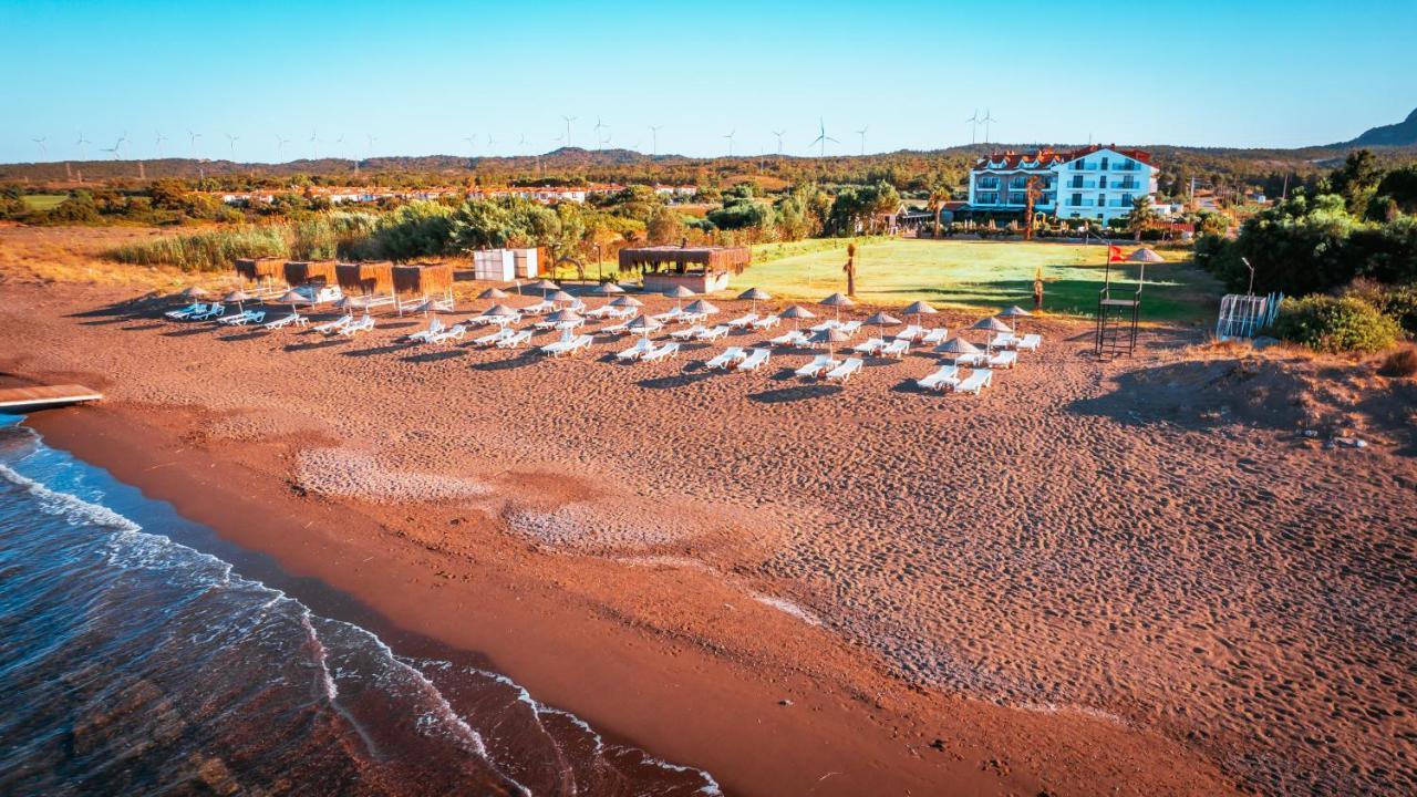 Acroter Hotel Spa - Alcohol Extra All Inclusive Datça Exteriör bild