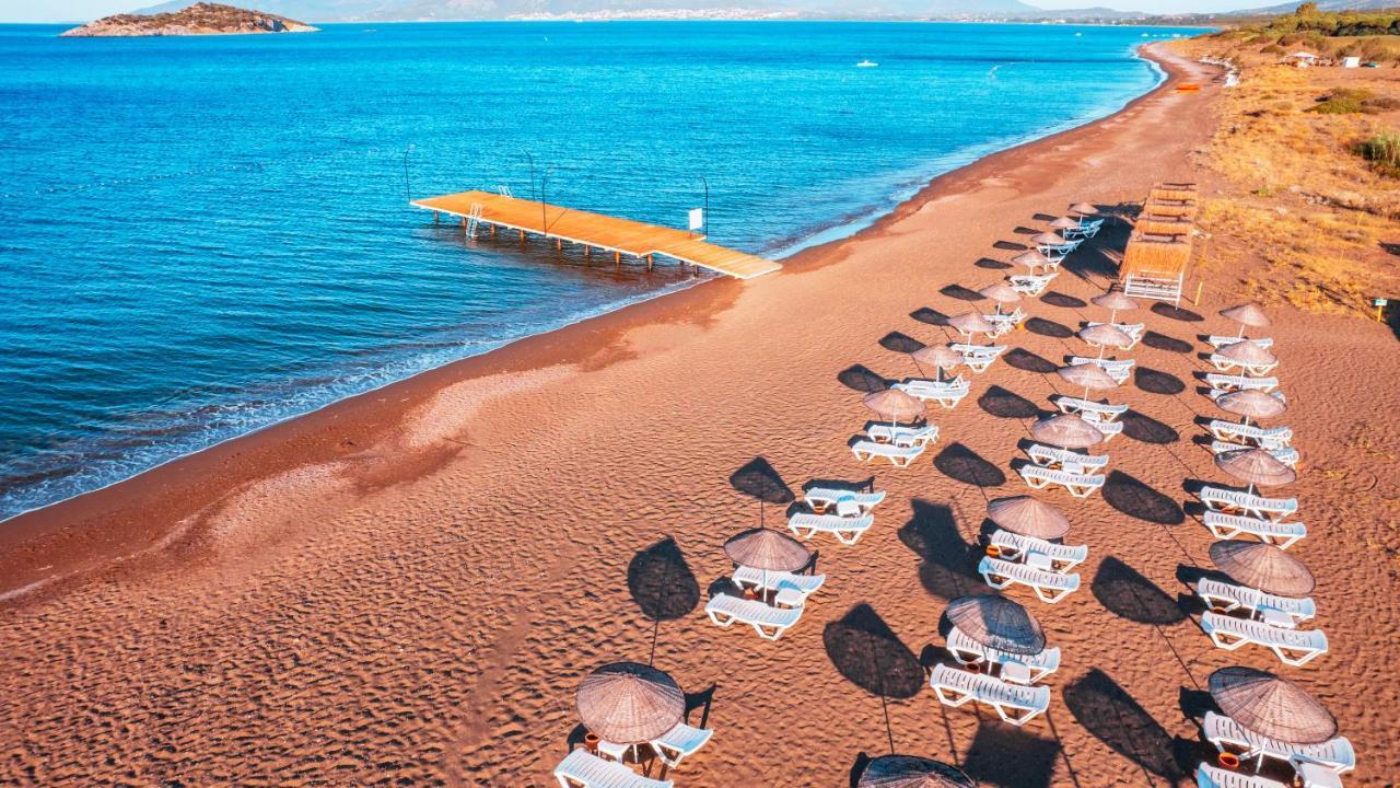 Acroter Hotel Spa - Alcohol Extra All Inclusive Datça Exteriör bild