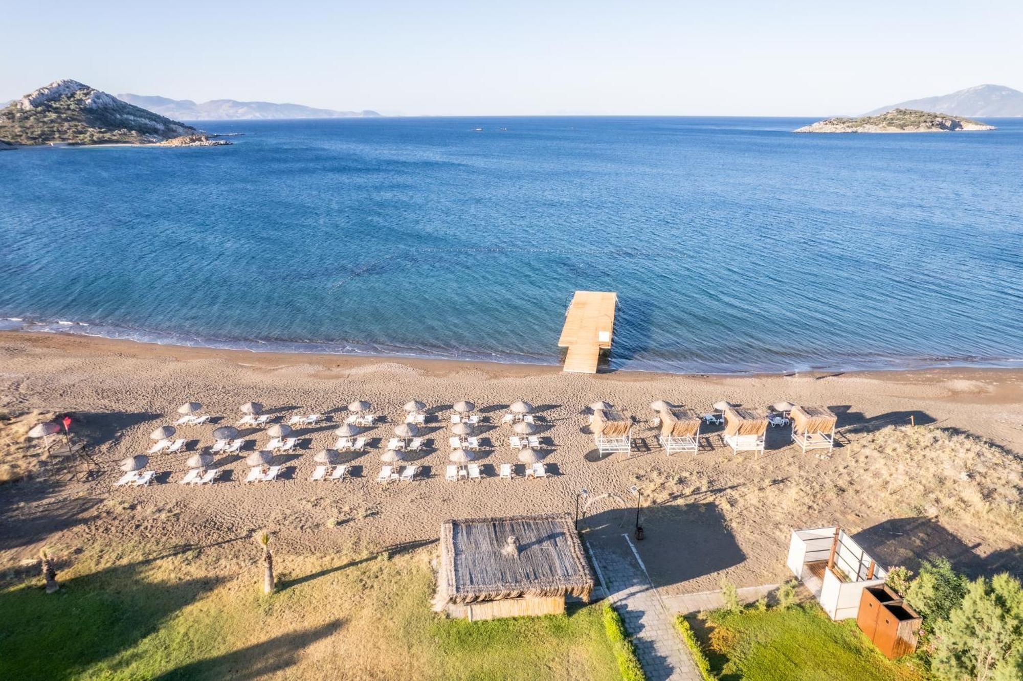 Acroter Hotel Spa - Alcohol Extra All Inclusive Datça Exteriör bild