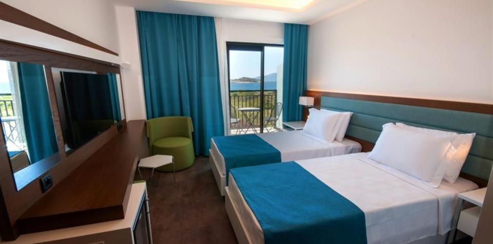 Acroter Hotel Spa - Alcohol Extra All Inclusive Datça Exteriör bild