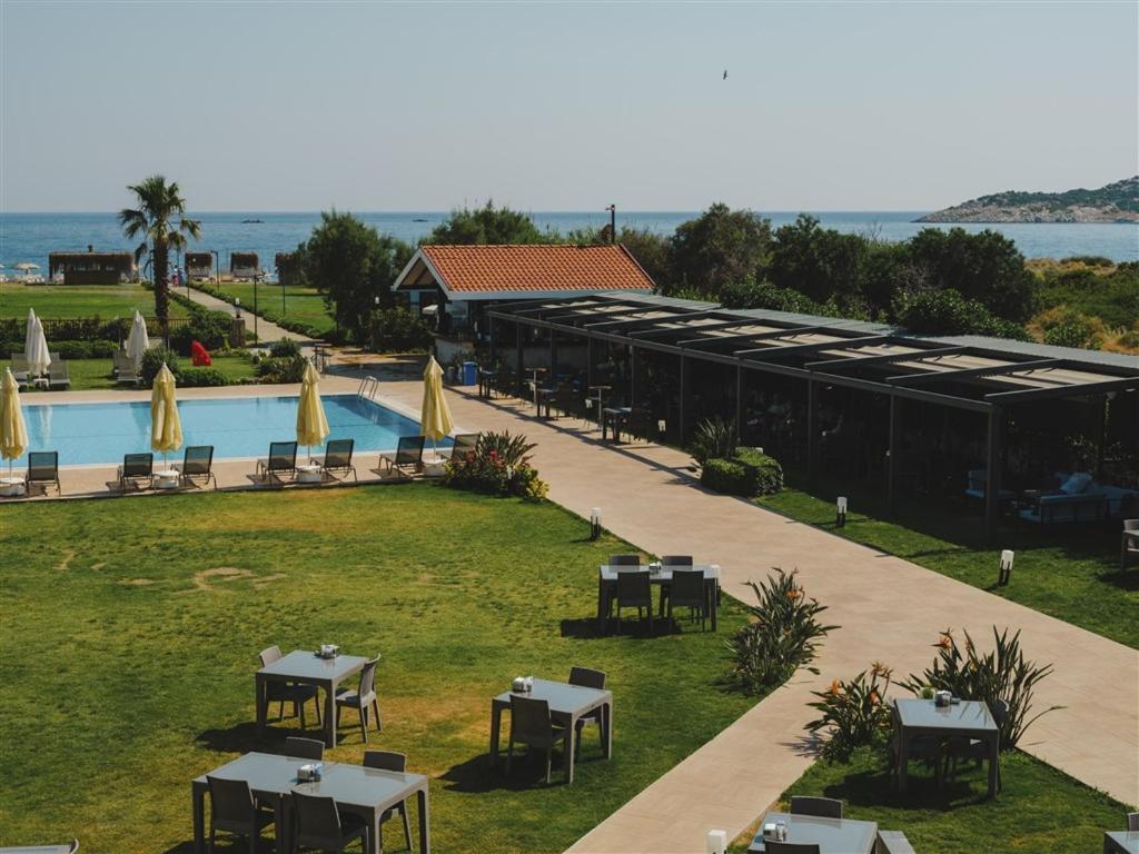 Acroter Hotel Spa - Alcohol Extra All Inclusive Datça Exteriör bild